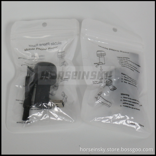 Portable Mobile Phone Razor Shaving Razor Connect with Android Phone